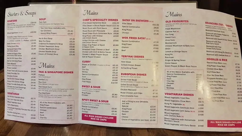 Menu_Viva Garden_Prestwick_immagine_2