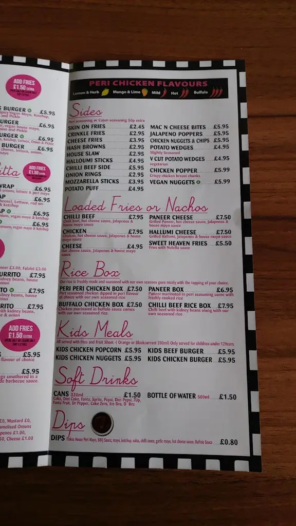 Menu_Flakes Diner_Prestwick_image_3