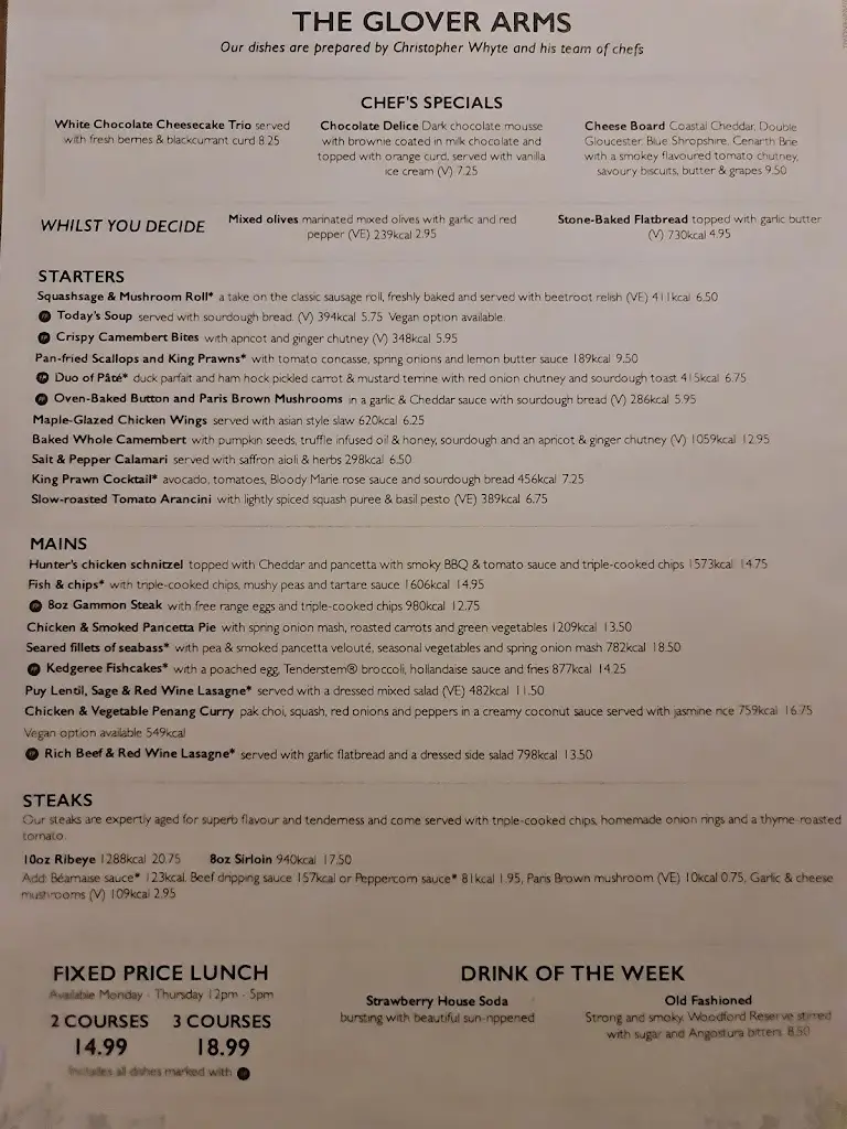 Menu_The Glover Arms_Perth_image_4