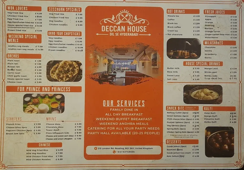 Menu_Deccan House_Redding_immagine_1