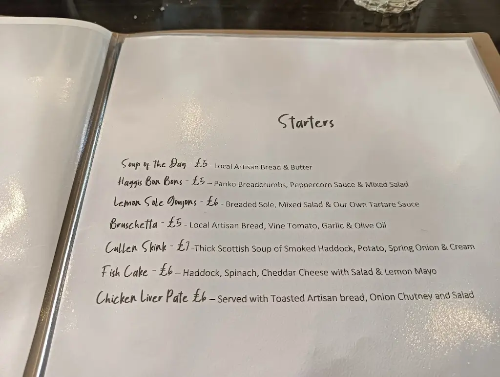 Menu_The Waterfront_Saint Monans_image_3