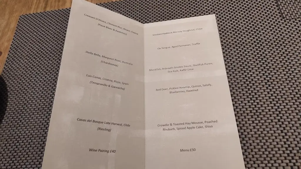 Menu_The Cellar at 24_Saint Monans_image_2