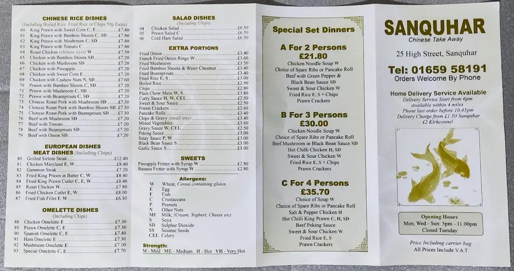 Menu_Sanquhar Chinese_Sanquhar_immagine_2
