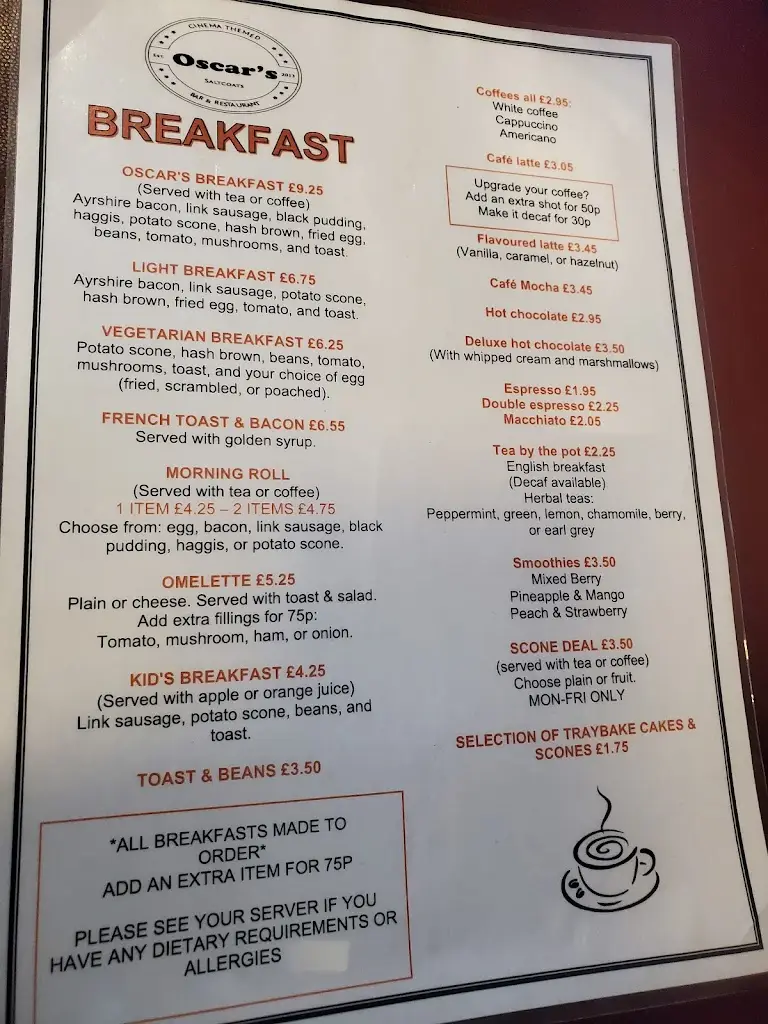 Menu_Oscar's Saltcoats_Saltcoats_image_2