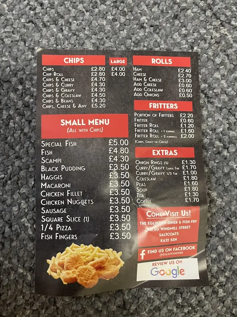 Menu_Eglinton Diner Fish Fry_Saltcoats_image_4
