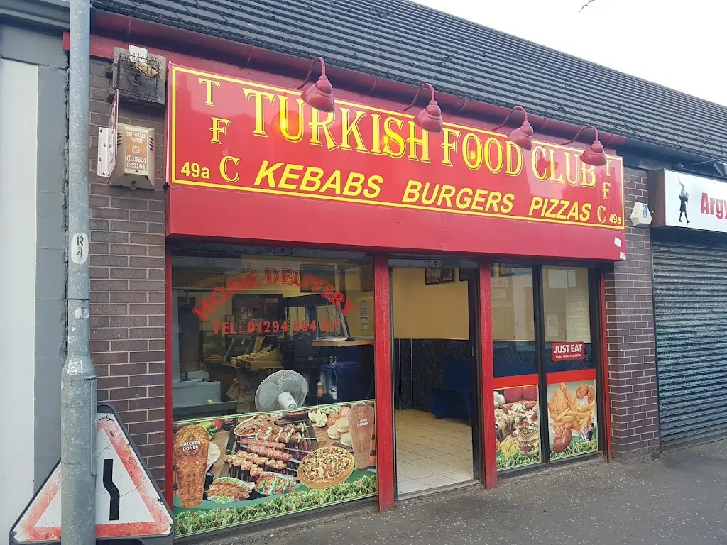 Turkish Food Club restaurant in Saltcoats