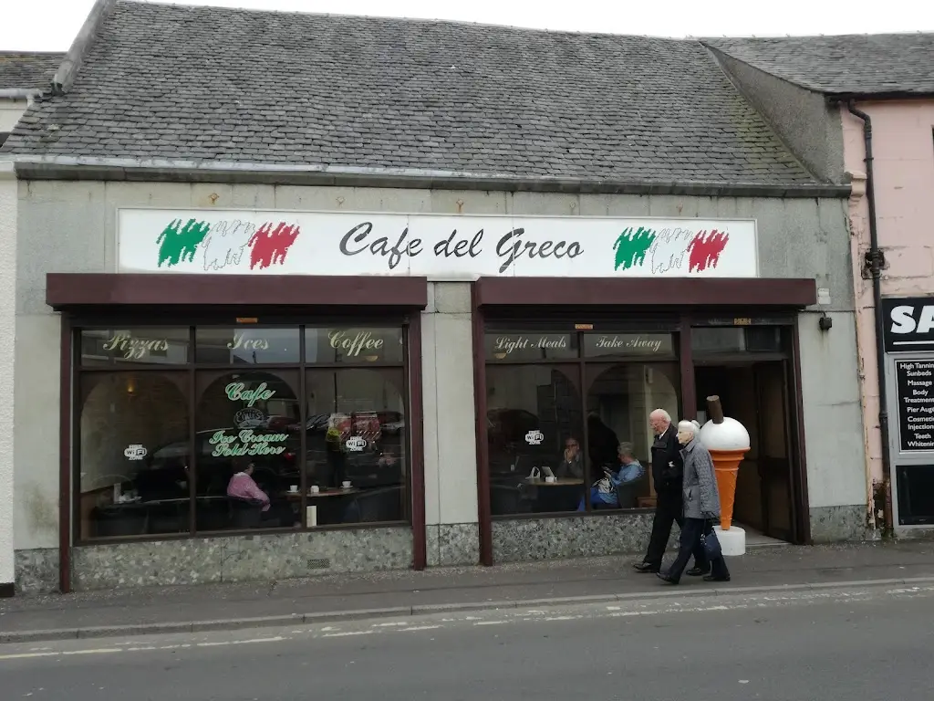 Cafe del Greco Restaurant in Saltcoats