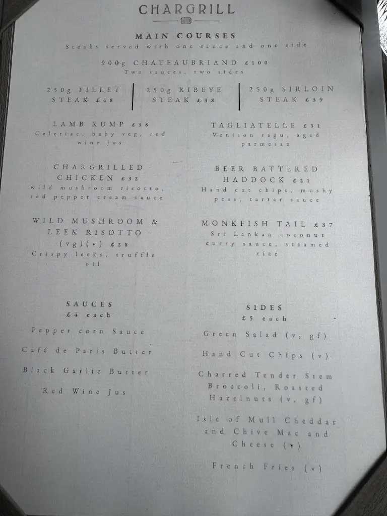 Menu_Chargrill Restaurant Portree_Portree_image_2