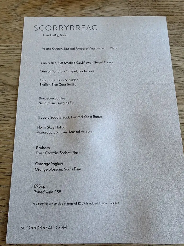 Menu_Scorrybreac Restaurant_Portree_image_1