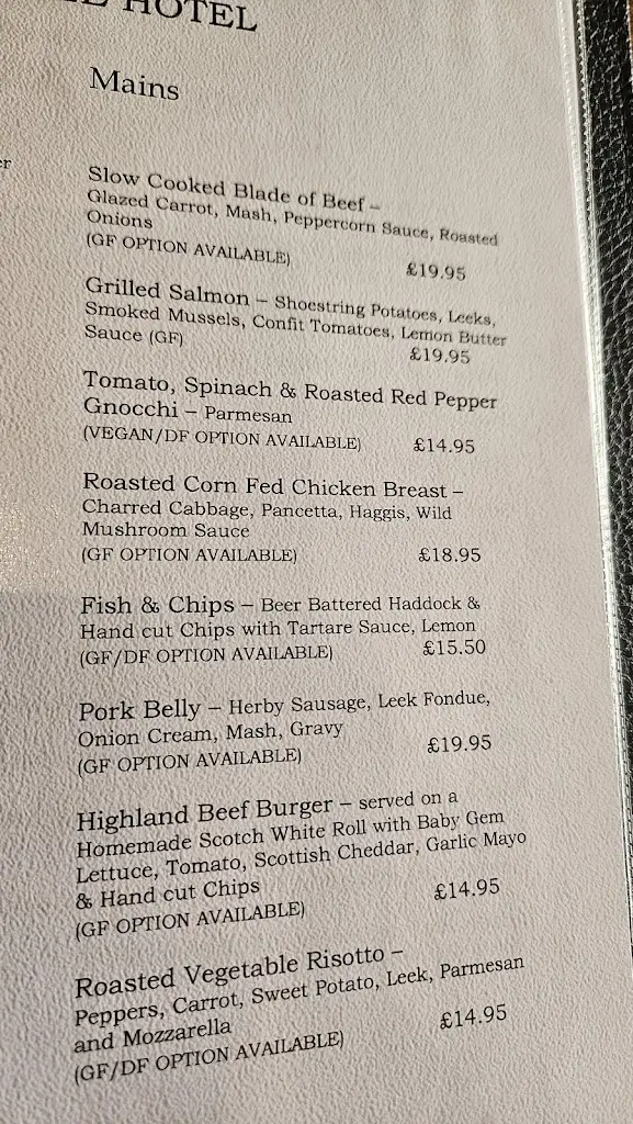 Menu_Antlers Bar and Grill_Portree_immagine_2