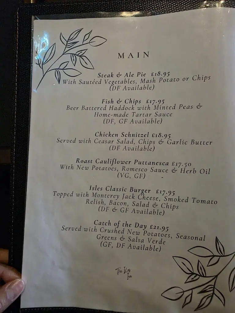Menu_The Isles Inn_Portree_image_2