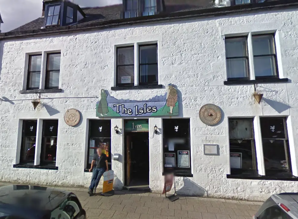 The Isles Inn restaurant in Portree