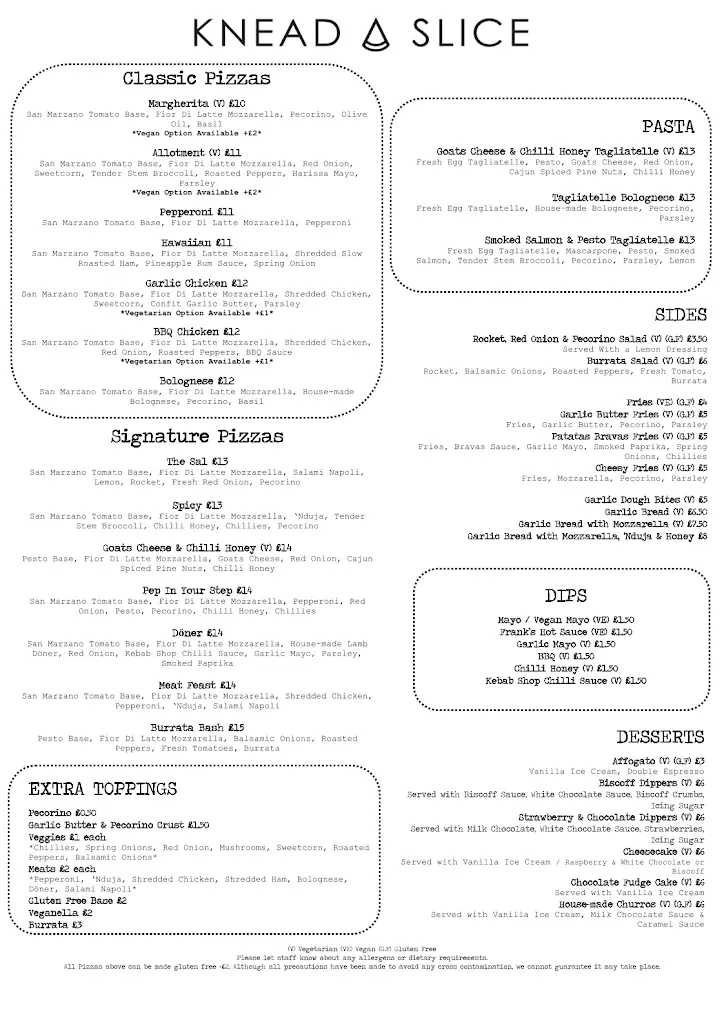 Menu_Knead A Slice_Bishop Auckland_image_4