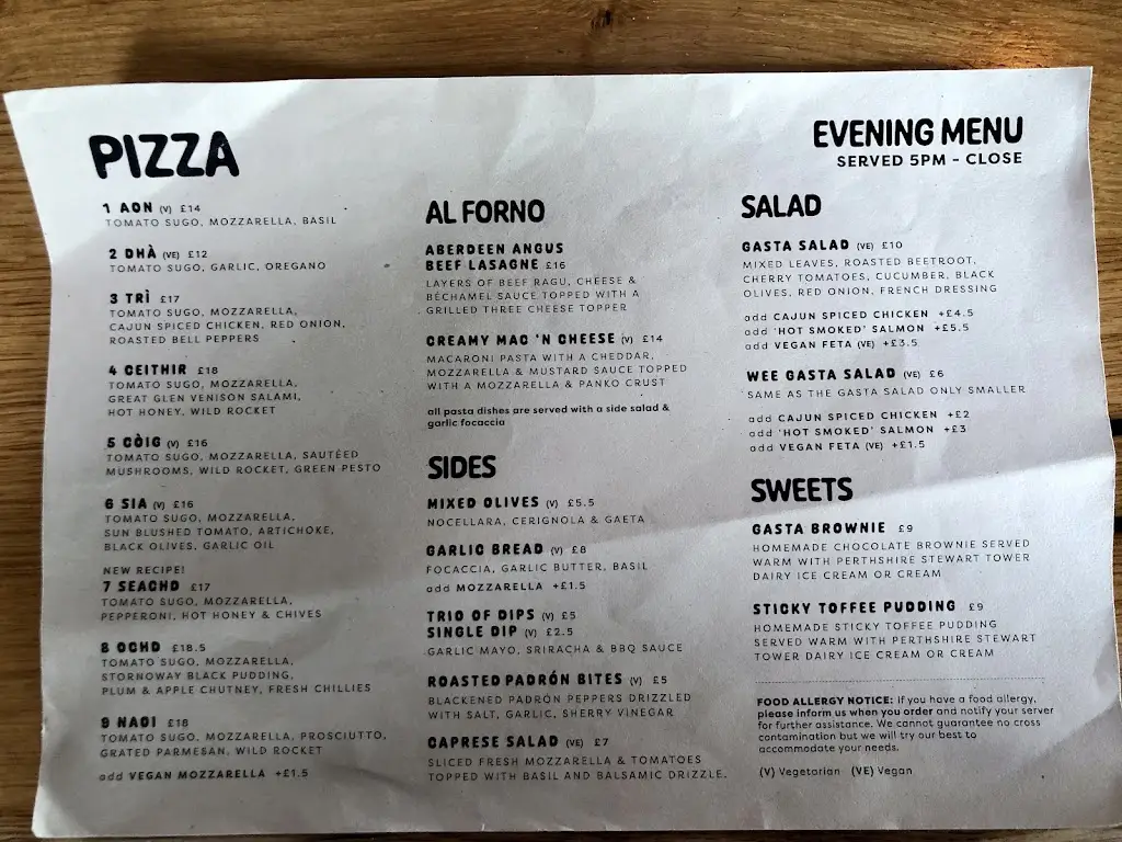 Menu_Gasta Port Righ_Portree_image_1