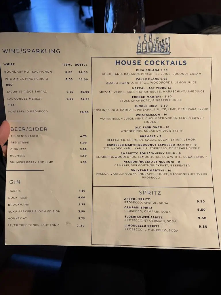 Menu_The Granary_Portree_image_1