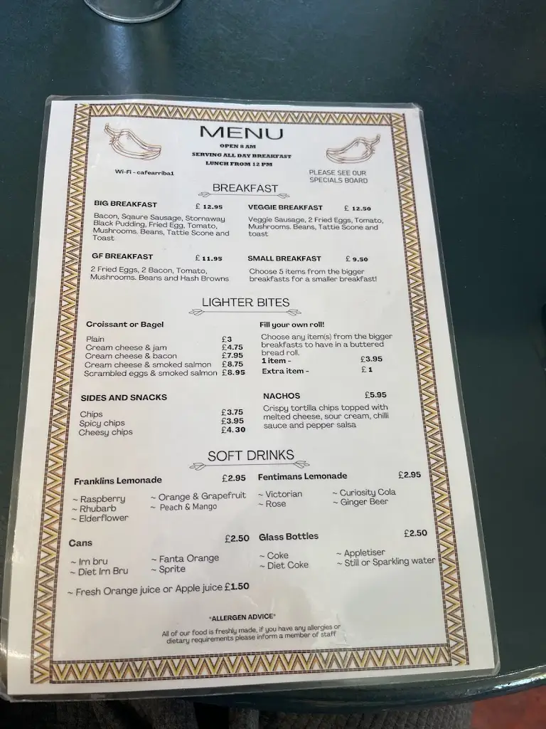 Ebrahim Nouri_Cafe Arriba_Portree_review