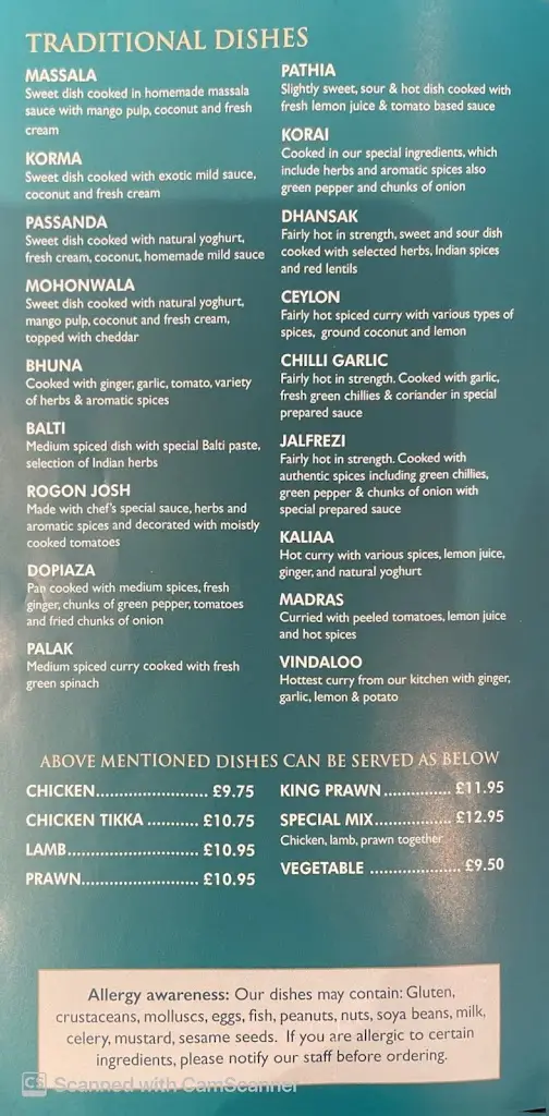 Menu_Taste Of India_Portree_image_1