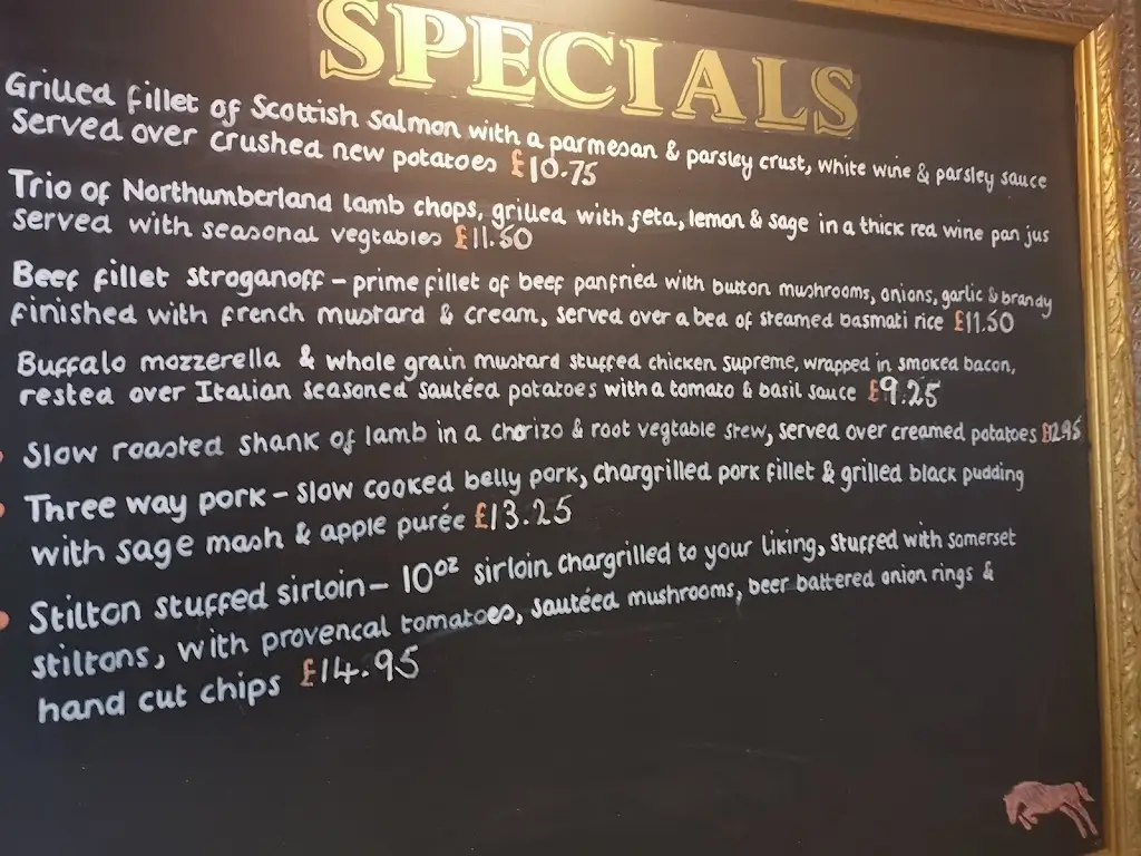 Menu_The Red Alligator_Bishop Auckland_immagine_3