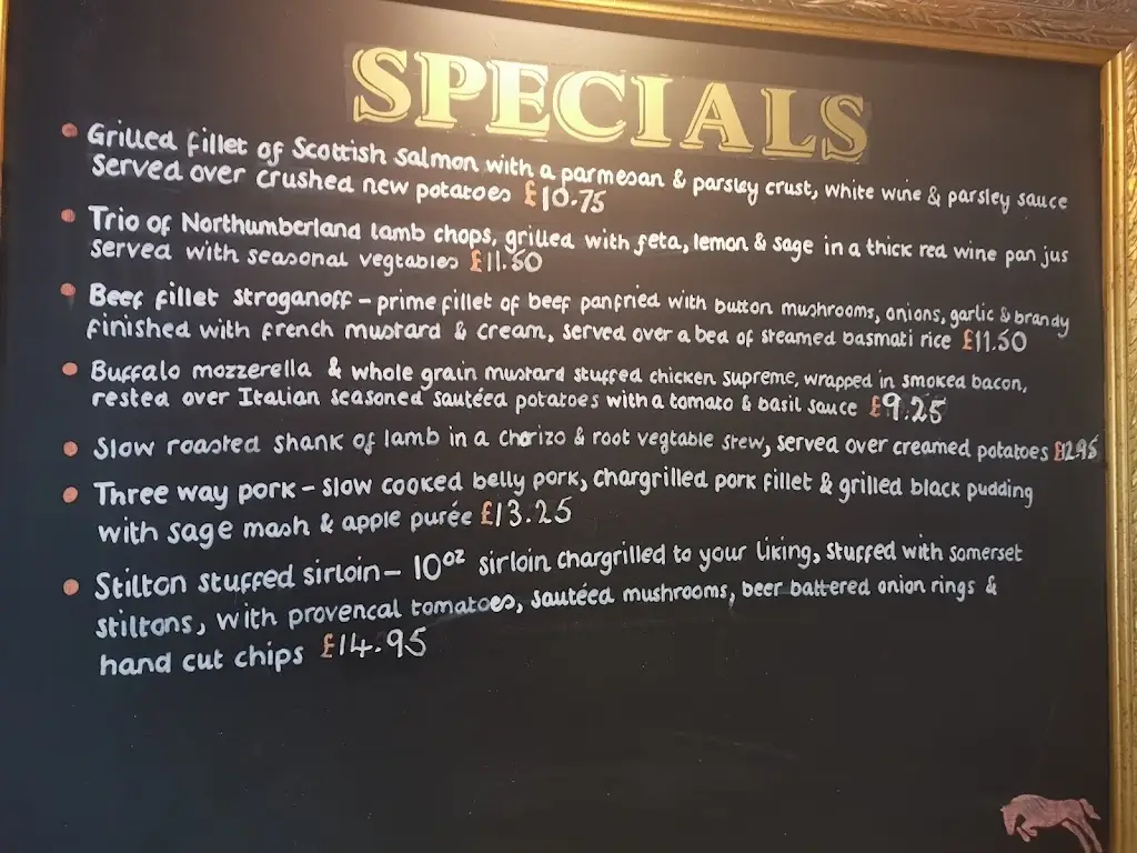 Menu_The Red Alligator_Bishop Auckland_immagine_4