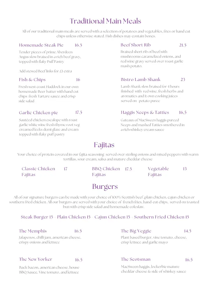 Menu_The Bistro_Rutherglen_image_1