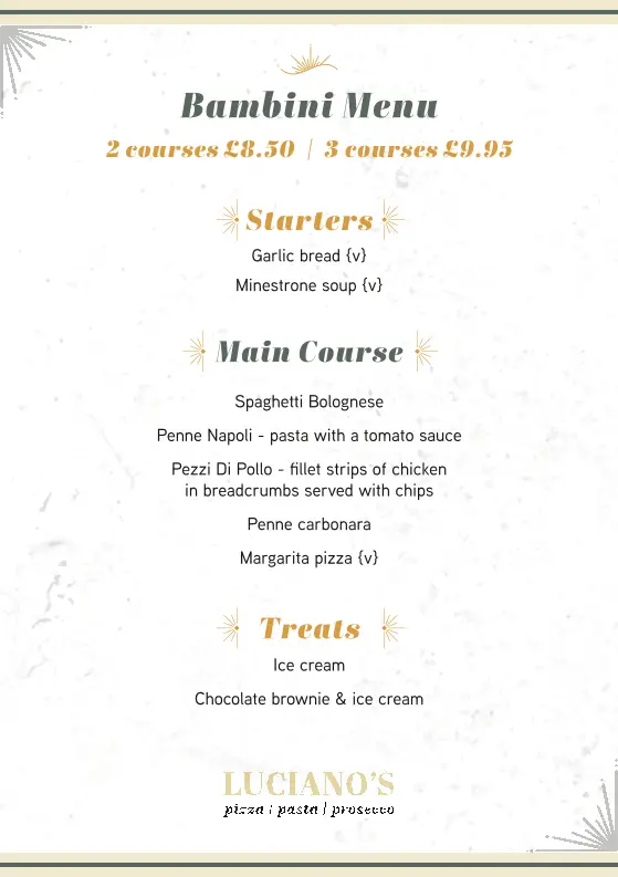 Menu_Luciano's Glasgow_Rutherglen_image_3
