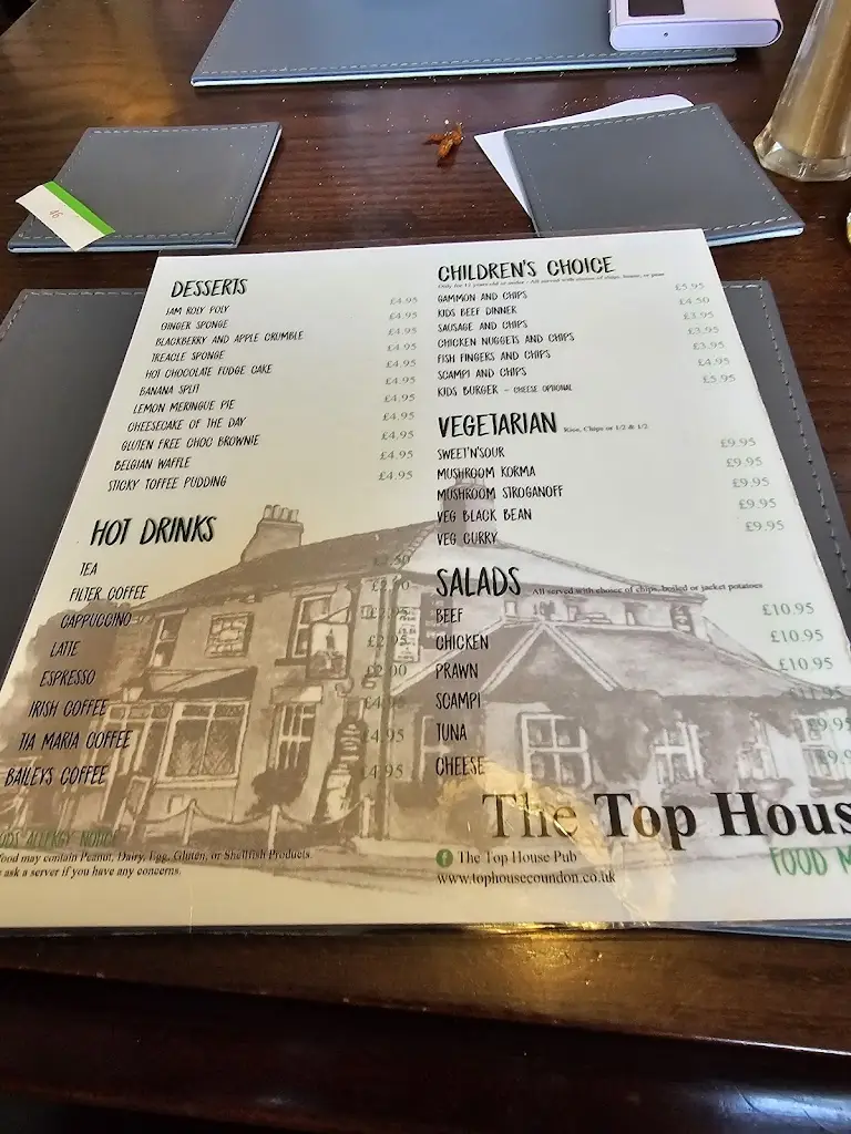 Menu_Top House_Bishop Auckland_image_1