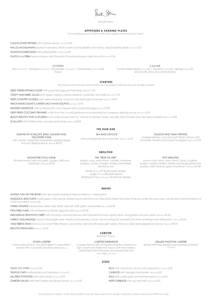 Menu_Rick Stein, Sandbanks Restaurant and Bar_Sandbank_image_2