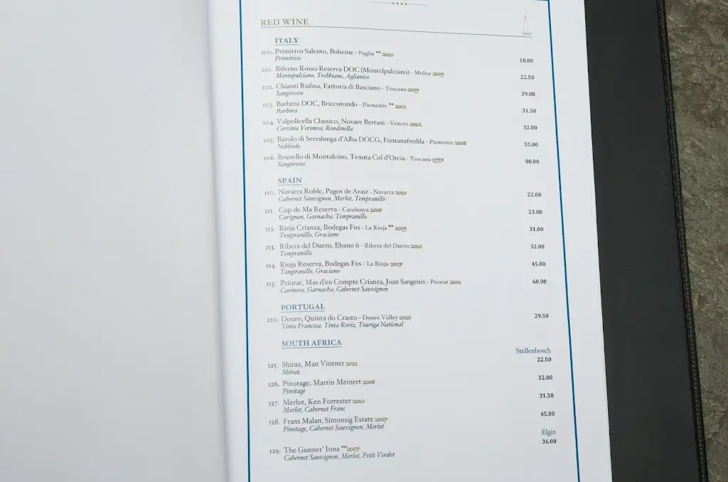 Menu_The Point Restaurant_Sandbank_image_3