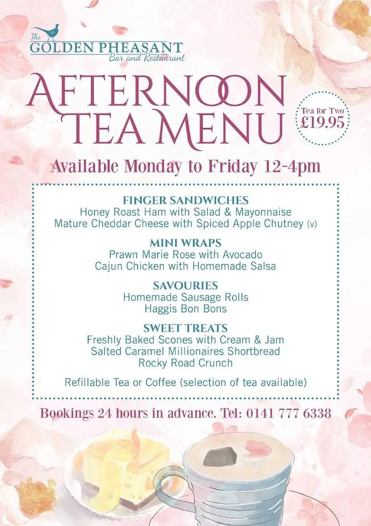 Menu_The Golden Pheasant_Stepps_image_3