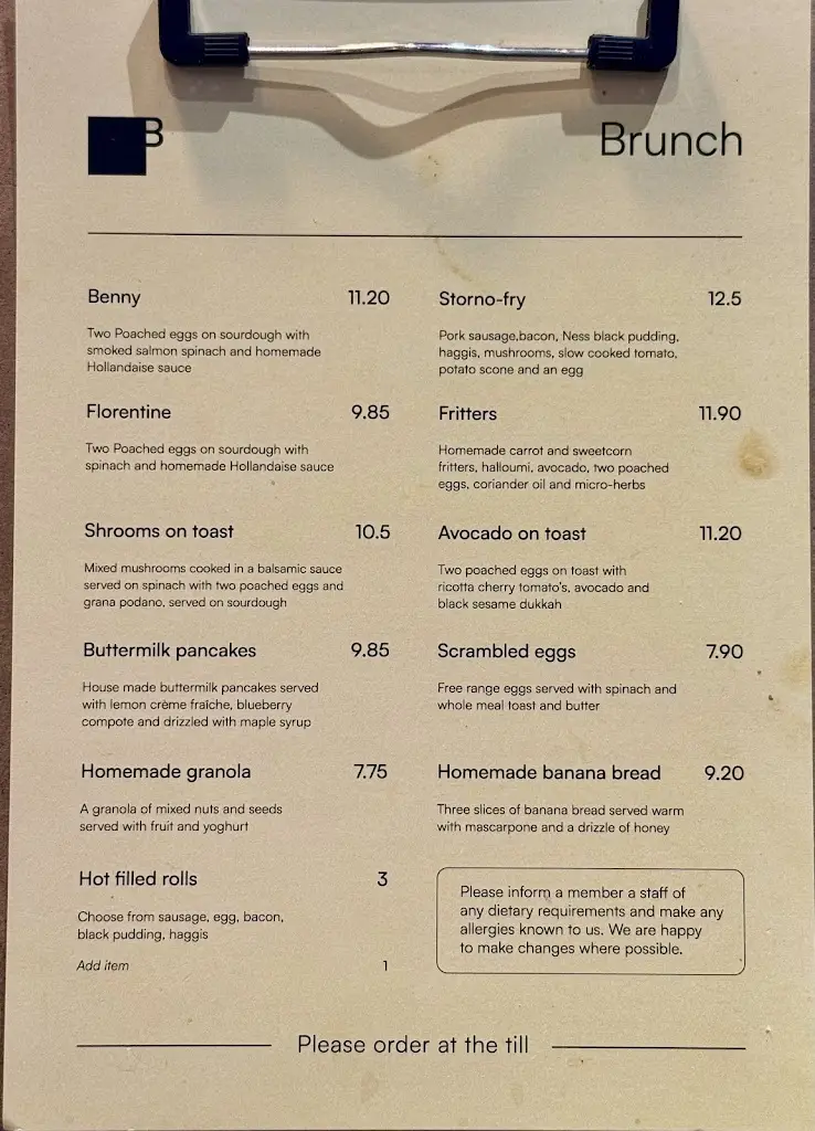 Menu_Beckett and sons_Stornoway_image_1