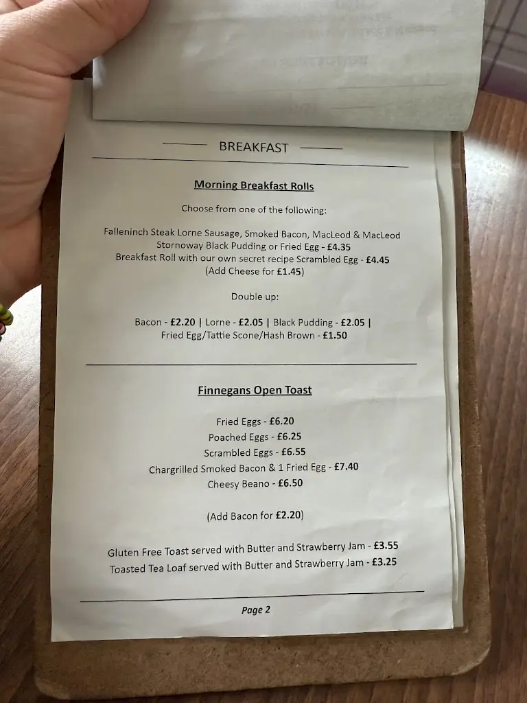 Menu_Finnegans_Stenhousemuir_image_2