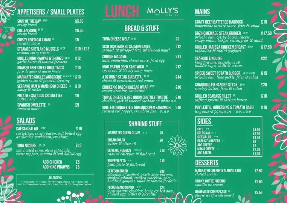 Menu_Molly's Café Bar_Stonehaven_image_2