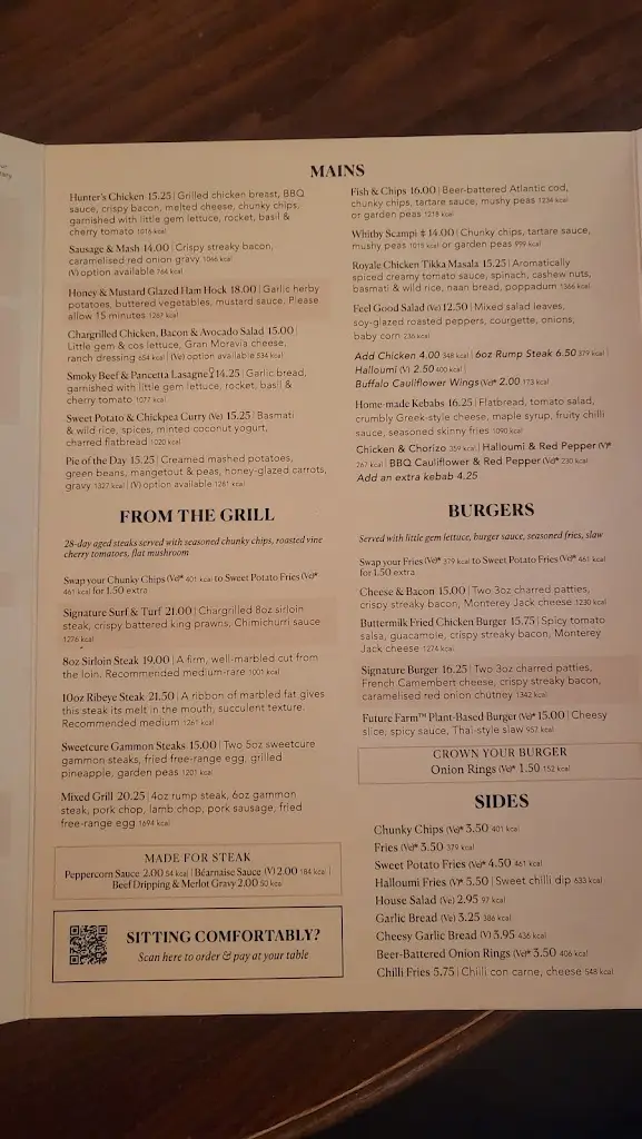 Menu_Old Irish Harp Aldridge_Aldridge_image_1