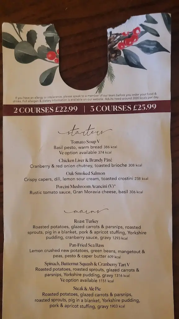 Menu_Old Irish Harp Aldridge_Aldridge_image_3