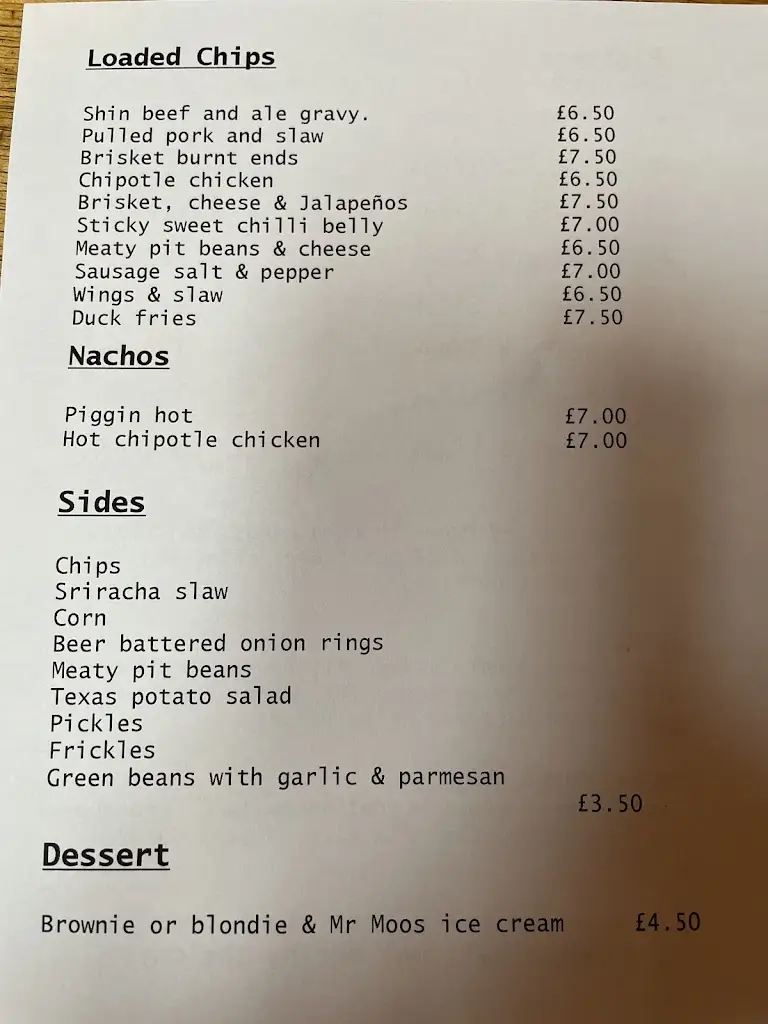 Menu_The Smokehouse_Bishop Auckland_immagine_4