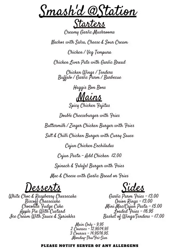 Menu_Smash’d at Station_Stevenston_image_1