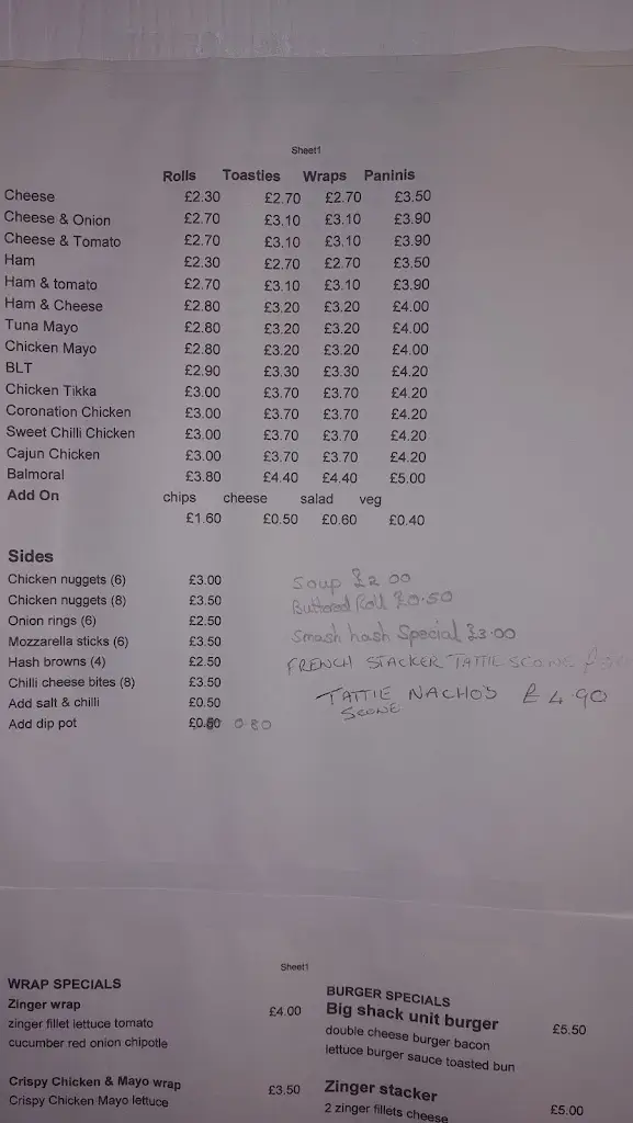 Menu_The Shack_Stevenston_image_3