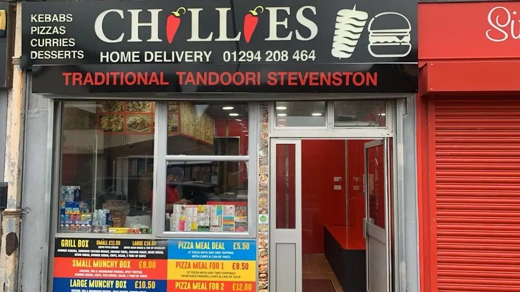 Chillies restaurant in Stevenston