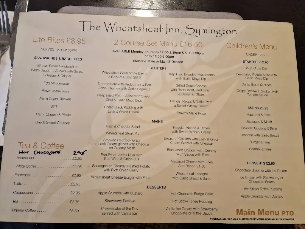 Menu_The Wheatsheaf Inn_Symington_image_3