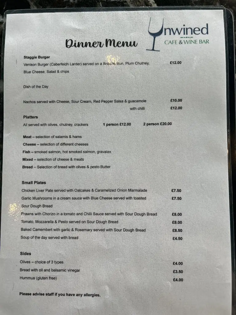 Menu_Unwined Cafe_Strathpeffer_image_1