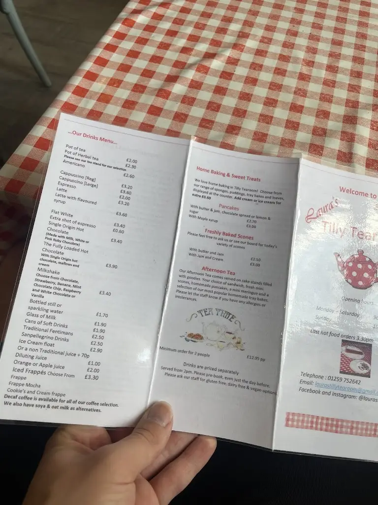 Menu_Laura’s Tilly Tearoom_Tillicoultry_image_2