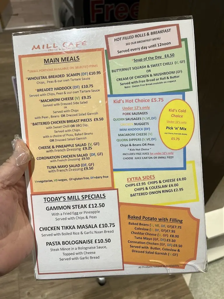 Menu_The Mill Cafe - Sterling Home_Tillicoultry_image_3