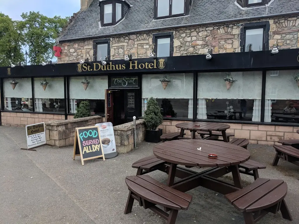 St. Duthus Hotel restaurant in Tain