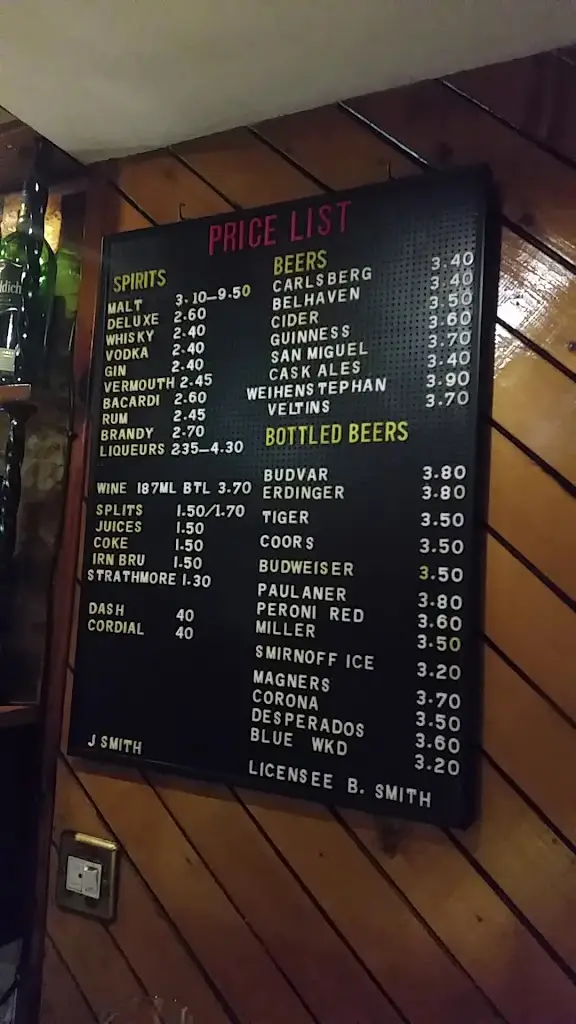 Menu_The Weavers Bar (Strathaven)_Strathaven_image_1