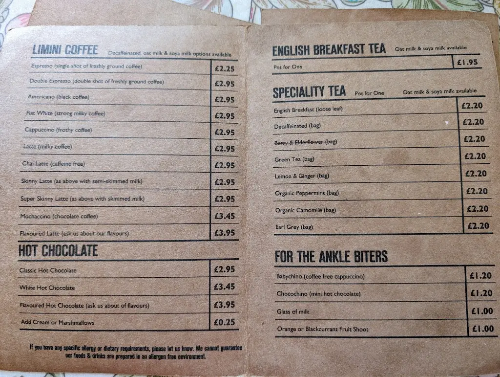 Menu_Fifteas Vintage Tea Room_Bishop Auckland_image_4