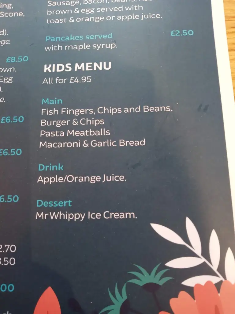 Menu_Thomson’s of Tranent_Tranent_image_3