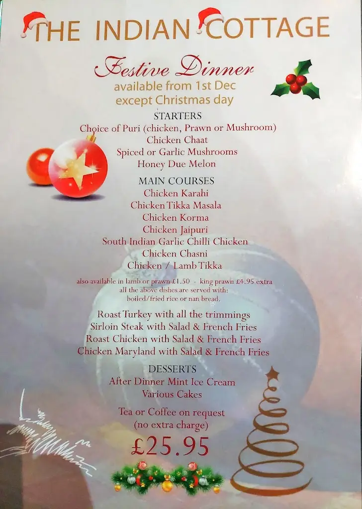 Menu_The Indian Cottage_Twechar_immagine_4