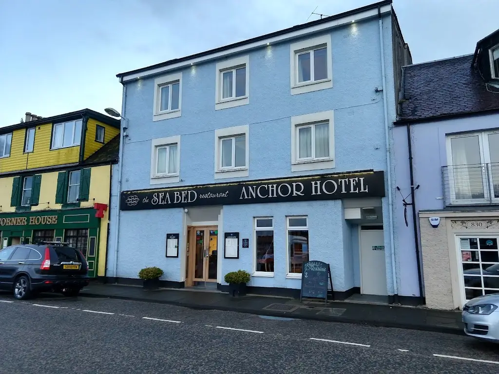 Anchor Hotel restaurant in Tarbert