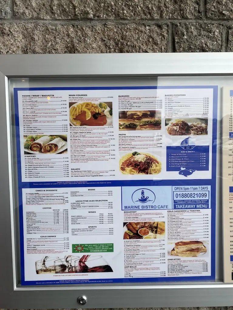 Menu_Marine Bistro_Tarbert_image_1