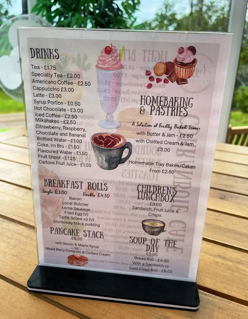 Menu_Corranbuie Cafe_Tarbert_image_1